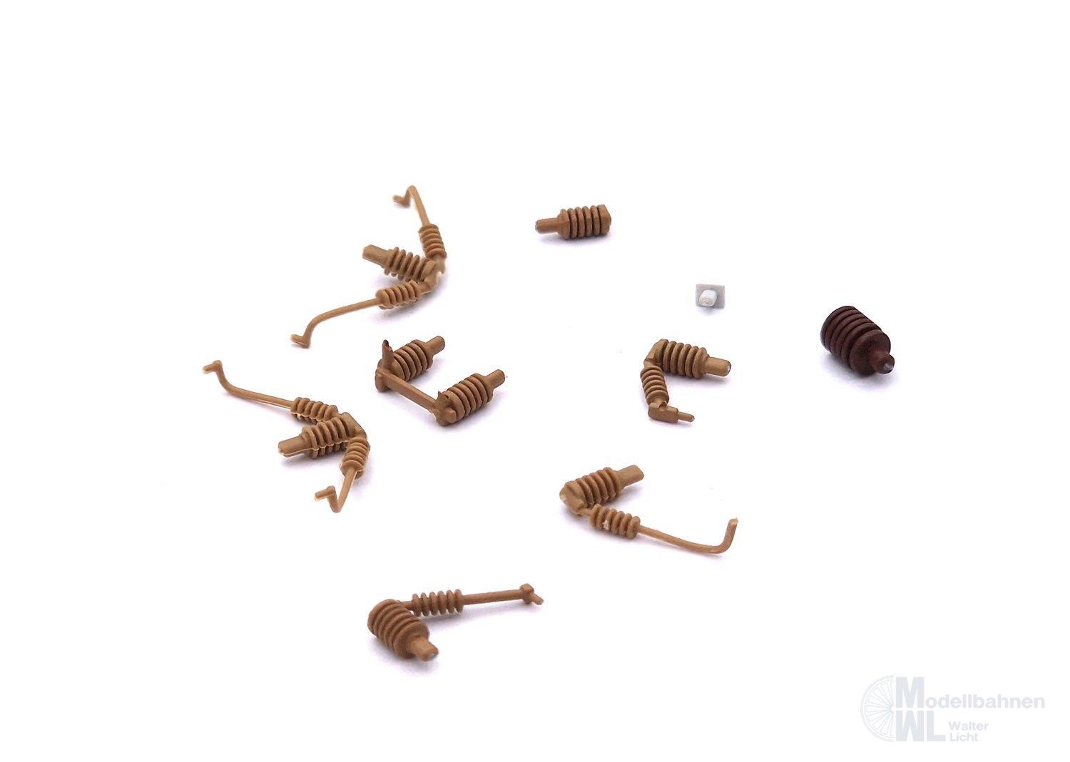 Märklin Ersatzeile E339323 - ERSATZTEIL: Isolatoren, Antenne, Schalter